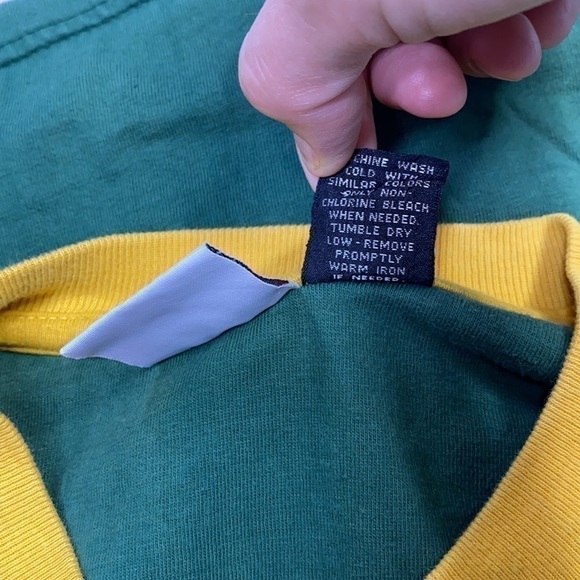 Vintage The Edge NFL Green Bay Packers Polo Shirt 1997 Size Large - Picture 5 of 7
